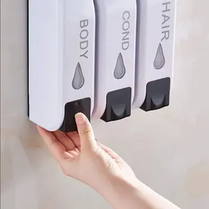 Wall Mounted Soap Dispenser Hand Liquid Dispenser for Bathroom Kitchen Hotel