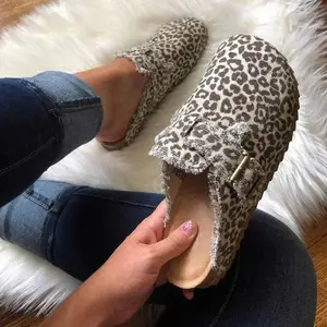 FlatHeelRoundToeCanvasLoaferWomen'sVintageClogspurplesparklyBlouses & Shirts Can be used with raincoat