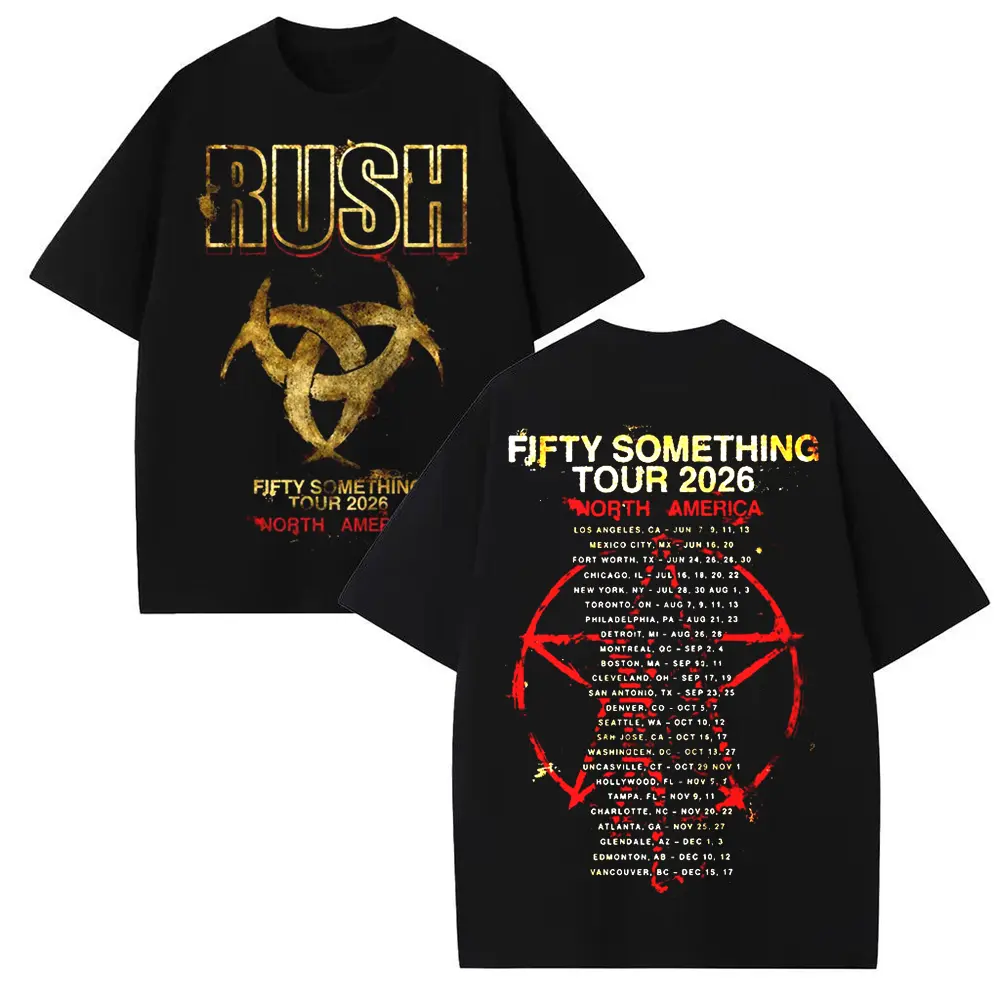 Rush Tour 2026 Graphic T-Shirt