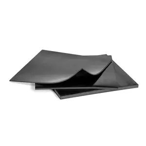 Rubber Sheets, Black, 6x6-Inch,1/16,1/8,1/4 (Variety Pack) Commercial Neoprene Plumbing Pipe Insulation Gaskets DIY Material Supports Leveling Sealing Bumpers Protection