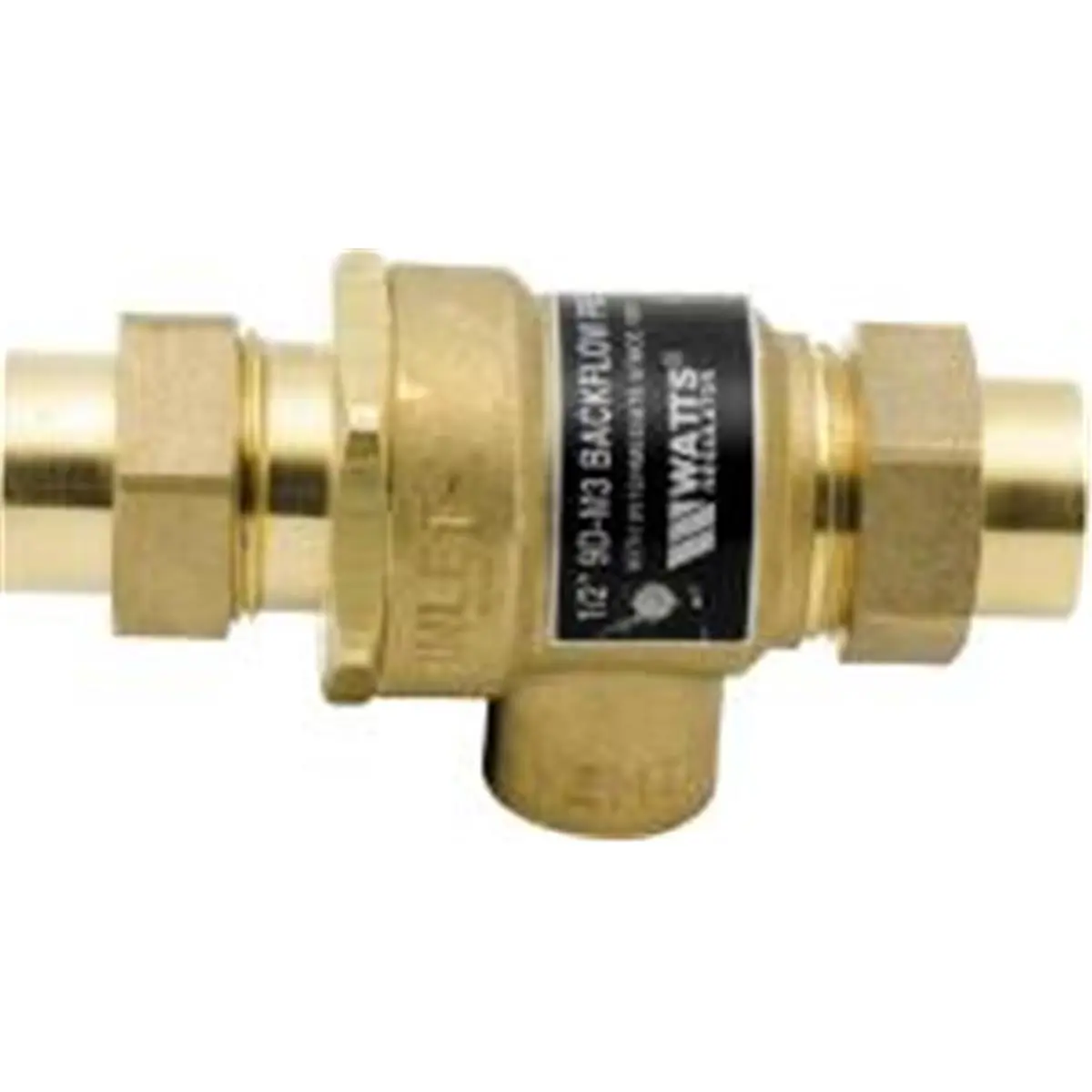 212 MAIN Bronze Backflow Preventer, 5 in Threaded, Brass Body (Watts Water Technologies 483089)