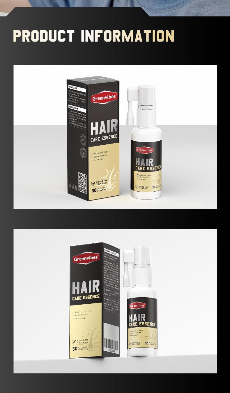 Greenvibes 2 Hair Care Essence Containing Ingredients such as Butylene Glycol, Glycerin, and Polyaminoglycoside Condensates Enhance Strength and Vitality