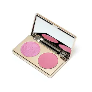 Fable Cosmetics Lustre & Lume Blush Duo – Matte & Shimmer Blush – Harsh Chemical Free