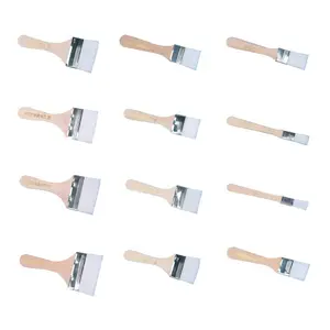 Essential Artists Flat Brush Set, Soft Synthetic Bristles for Fine Art Painting
