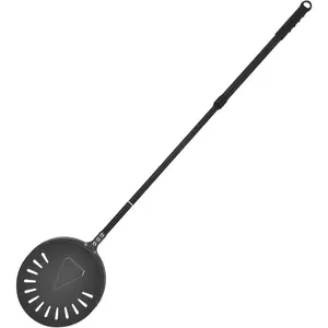 Turning Pizza Peel, 9 Inch with 38 Inch Handle Round Pizza Turning Peel, Professional Anodized  Turning Pizza Spatula,  Inch overall