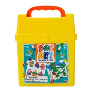 Dot Art Creator's Case Art Kit For Kids Crafts DIY interactive learning