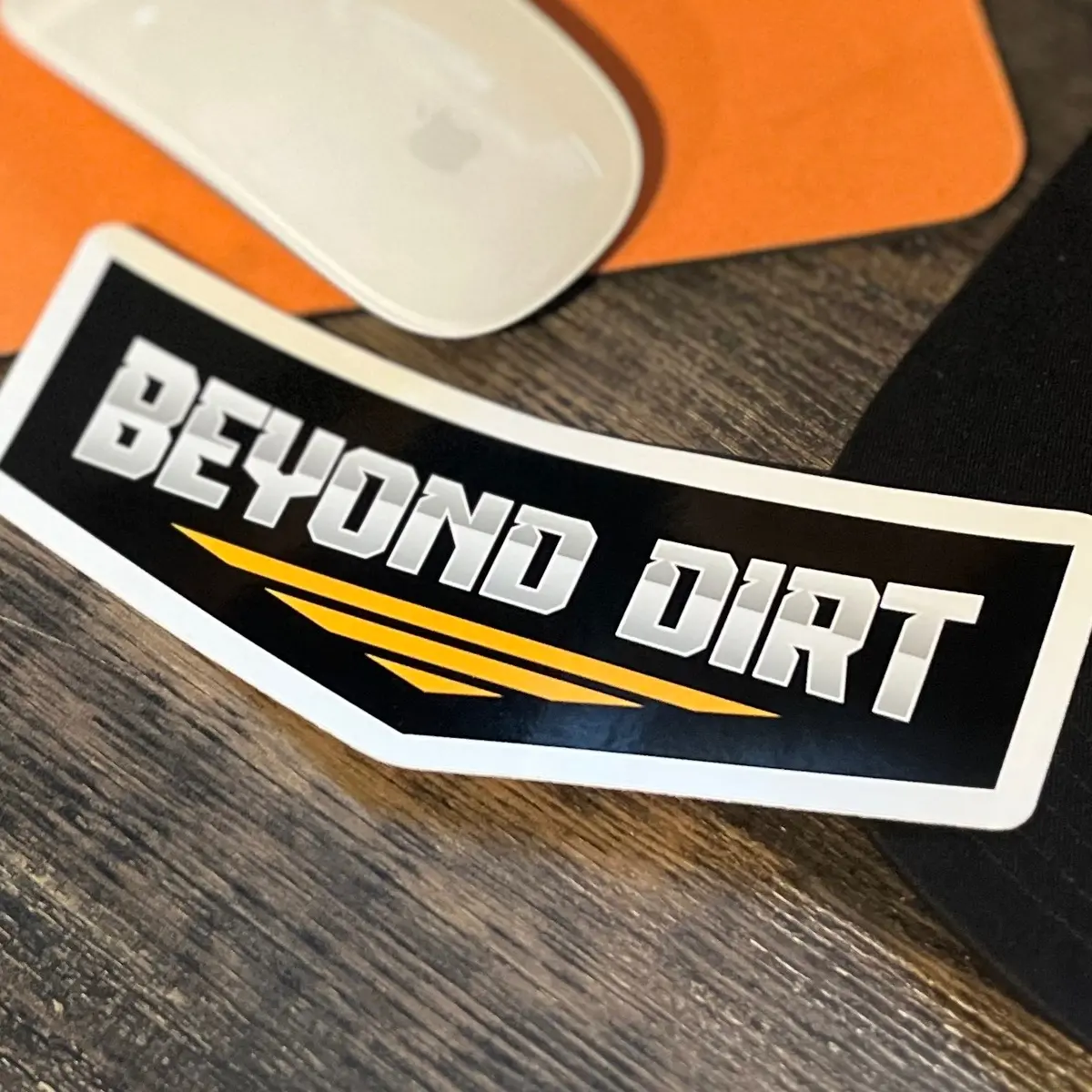 7” Beyond Dirt Logo Sticker