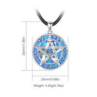 Style 6 Full Blue Opal Inlay