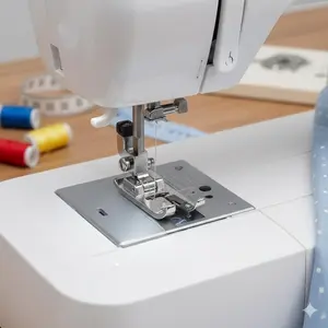 Upgraded Sewing Machine Presser Feet Kit: Overlock & Rolled Hem Feet, Stitch Adjustment Tools, Single/Dual Pack Options, Anti-Slip Design for Precise Stitching, Multi-Stitch Foot Set with Edge Finishing Attachments.