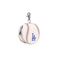 Dodger Baseball Coin Porch White