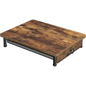 Coffee Pod Drawer Holder, Coffee Pod Drawer for K Cup, 35 Capacity Coffee Capsules Storage Organizer, Sliding Mesh Basket, for Home Office, Kitchen, Rustic Brown KH08BRG1