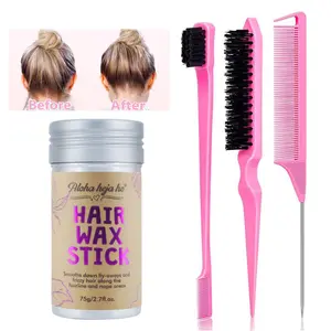 4pcs Styling Wax Stick Set, Perfect for Natural Curls or Wig Curly Hair, Control Curl and Edge Define, Beauty Accessories, Hair Care Products