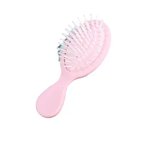 Hair Comb Bristle Hair Brush for Women Men Small Travel Styling Brush for Wet or Dry Hair Detangling Smoothing Massaging B