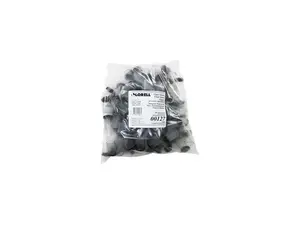 LORELL 00127 Clear Sleeve Floor Protectors, Clear, Transparent, 7/8", PK100