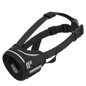 The store upgrade in progress, sales temporarily suspended！OneTigris Dog Muzzle, Soft Padded Nylon Muzzle for Safe Bark Control, Anti-Biting & Anti-Chewing, Breathable Air Mesh, Adjustable & Drinkable Design, Comfortable Fit for Small, Medium & Large Dogs