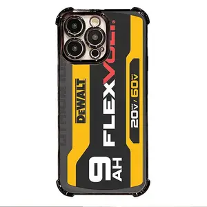 Personalized  and minimalist industrial style hardcore Aesthetic Electroplated TPU Casing For iphone 16 15 14 13 12 11 X XS PRO PLUS MAX Four Corners Anti-Fall Transparent Casual Soft Silicone Shockproof Protective L1294 Cellphone Cover Smartphone Protect