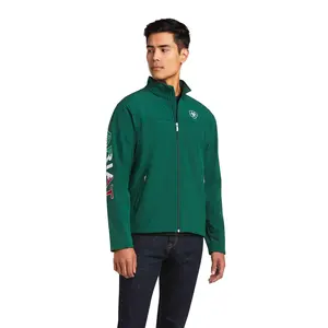 ARIAT Men's New Team Softshell Mexico Jacket for Men - Coats, Menswear