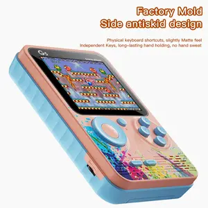 Portable Classic Retro Game Console, Dual Player Handheld Gaming Machine, TV Output, HD Color Screen, Perfect for Players & Collectors, Game Night Gadget, Rechargeable Portable Console