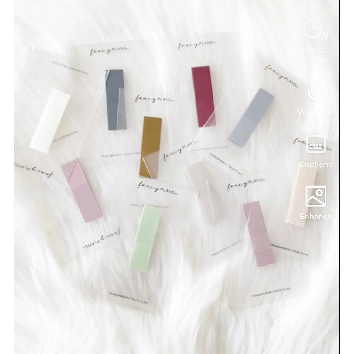 Page FLAG Transparent Sticky Note Page FLAG Transparent Sticky Note