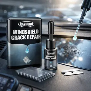 Windshield Crack Chip Repair Kit Quick Fix Car Windows Glass Tool Used For Car Star Shaped Scratches