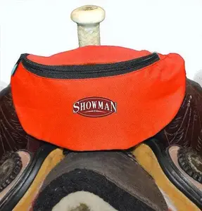Showman ® Insulated Nylon Saddle Pouch Saddle Bag