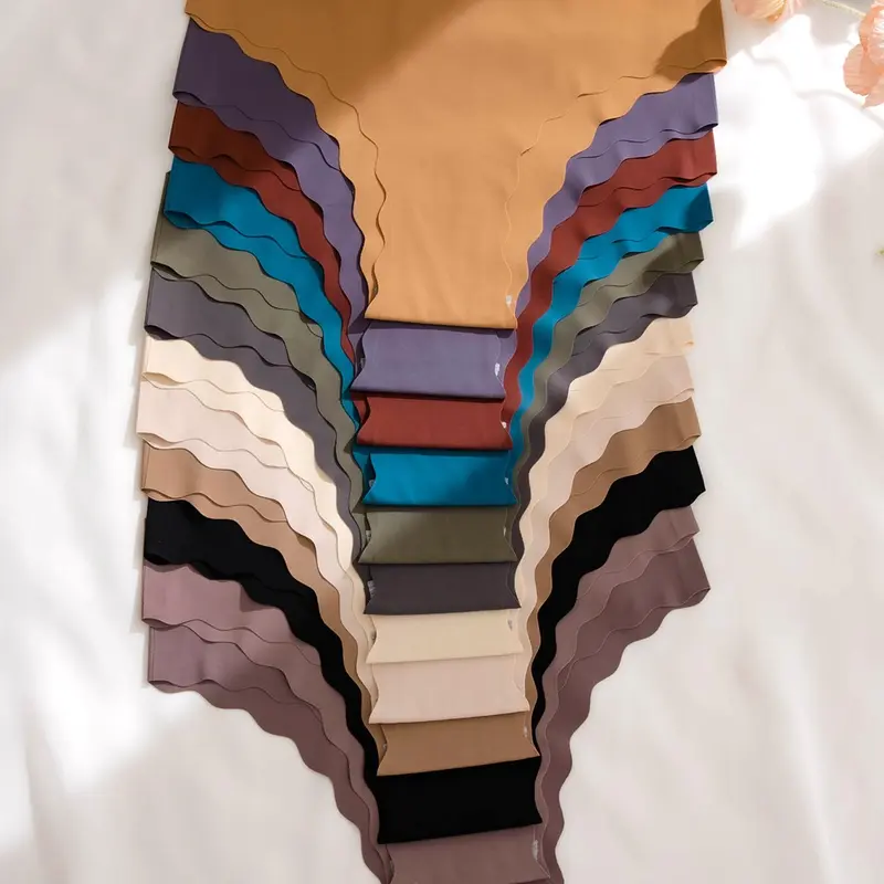 Women's Solid Color Seamless Brief, Soft Comfy Breathable Panty for Daily Wear, Women's Underwear for Summer, Breathable Comfy Innerwear, Seamless Panties, Breathable Seamless Knicker