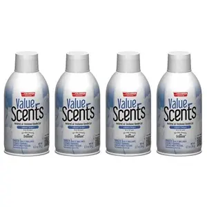 Champion Sprayon ValueScents Metered Air Freshener Clean Linen net 6.17 oz. Count 4.