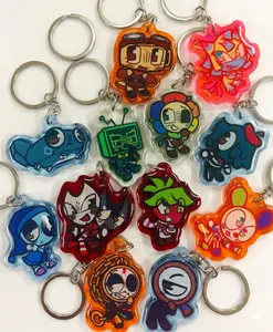 Roblox Dandy’s World Acrylic Keychain, dandy world charms,