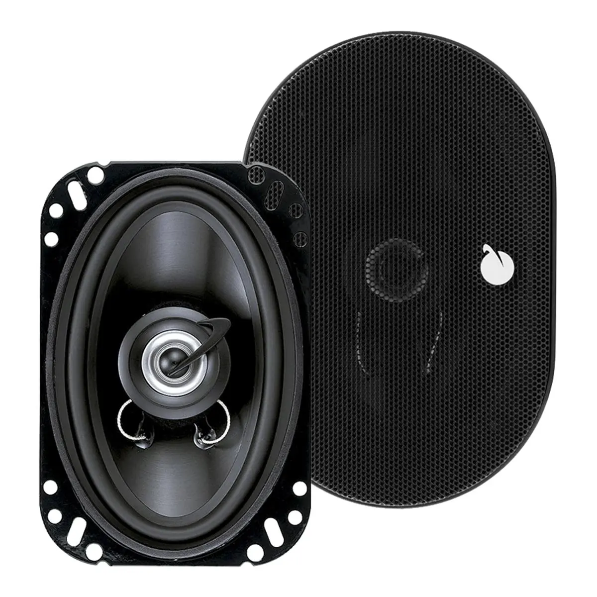 Planet Audio TRQ462 Torque Series 2-Way Component Speakers - 4x6 in., Reliable and Durable Material, 2.7 lbs, for Home Tech Audio Setup
