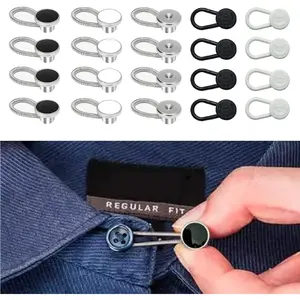 20 count Button Extenders for Jeans, Extenders for Mens Shirts,Button Extender for Dress Shirts/Two Styles in Three Colors,Sufficient to Meet Daily Needs
