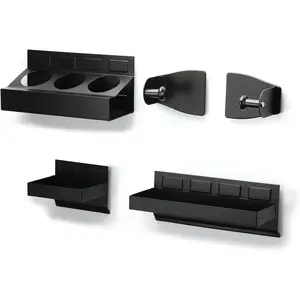 Toolbox Shelf, Tray and Holder, 4-  Toolbox Tray Set Tool Box Cabinet Side Shelf Storage, Workshop