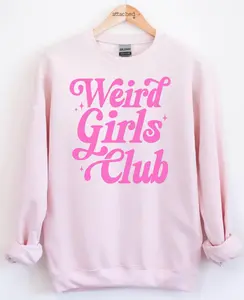 Weird Girls Club Color On Color Graphic Top