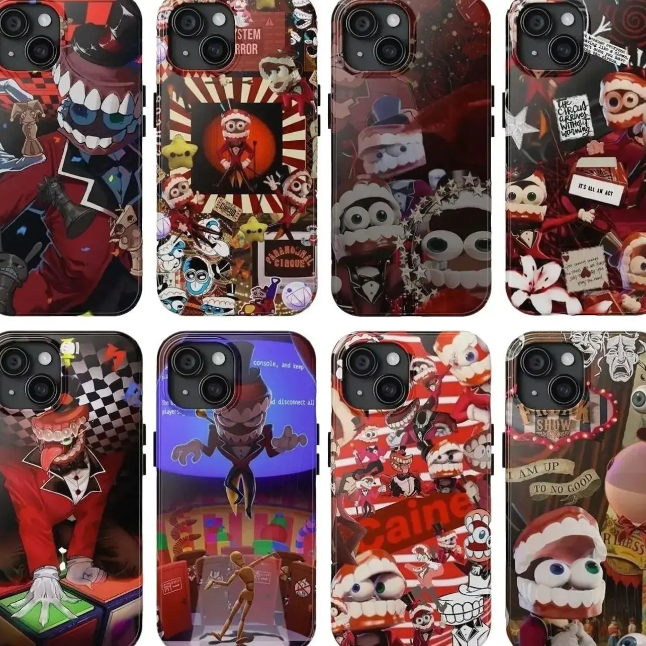 Caine The Amazing Digital Circus Phone Case, Caine TADC Case Gifts For iPhone 17 16 15 14 13 12 11 Pro Max, Samsung S25 S24 S23 S22