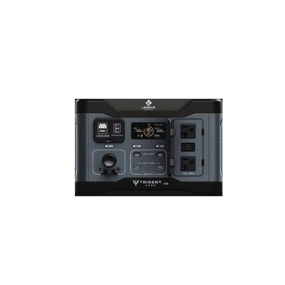 TRIDENT CUBE - 600W Portable Solar Generator