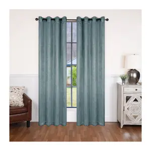 Superior Waverly Thermal Blackout Grommet Curtain Set 52 x 63