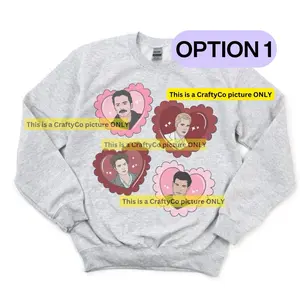 HOA heart  crewneck sweatshirt unisex Pullover hoodies women