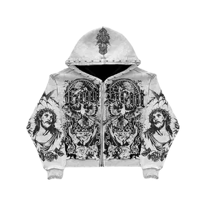 God Sent Zip Up Hoodie