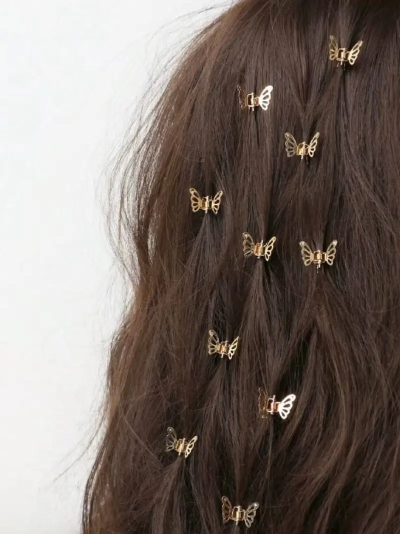 tiny butterfly clips - TikTok Shop display picture 3