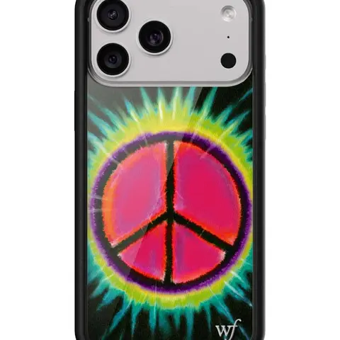 Wildflower Cases x Sav Collab Custom Durable Rubber Neon Protective iPhone Cover, Protection Casing for iPhone Series Handheld Devices, Mobile Phone Accessories