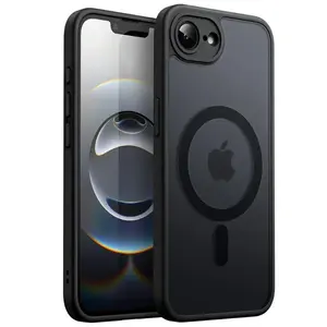 For Magsafe Magnetic Wireless Charging Case For iPhone 16E iPhone16E 5G Shockproof Matte Back Cover Coque