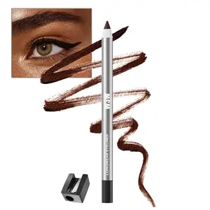 Ultra Smooth Waterproof Eyeliner Pencil for Clean Girl Makeup and Sharp Winged Eye Looks, Longwear Smudge Resistant Gel Formula for Waterline, Lash Line and Everyday Natural Glam Makeup