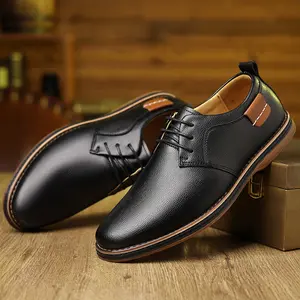Men's Formal Business Casual Shoes Handmade Sewing Soft Sole Non-Slip Driving Shoes  Footwear Work Work