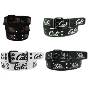 California Republic Cali Premium Double Row Grommet Belt unisex men and women’s