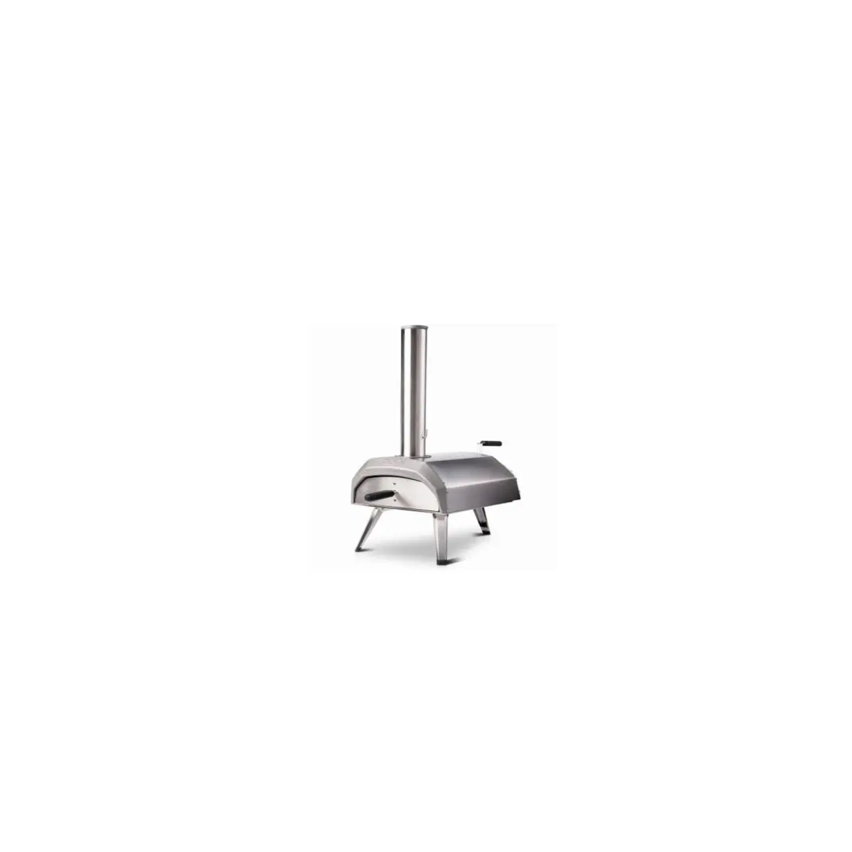 212 MAIN Ooni 268928 Karu Outdoor Pizza Oven - Stainless Steel Wood-Fired Countertop Pizza Stone Oven with Heat Retention, Household Kitchen Appliance