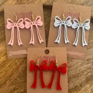 Bow earrings