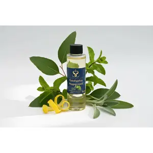 Eucalyptus Peppermint – Premium Fragrance Oil for Candles & Soaps (4 oz)