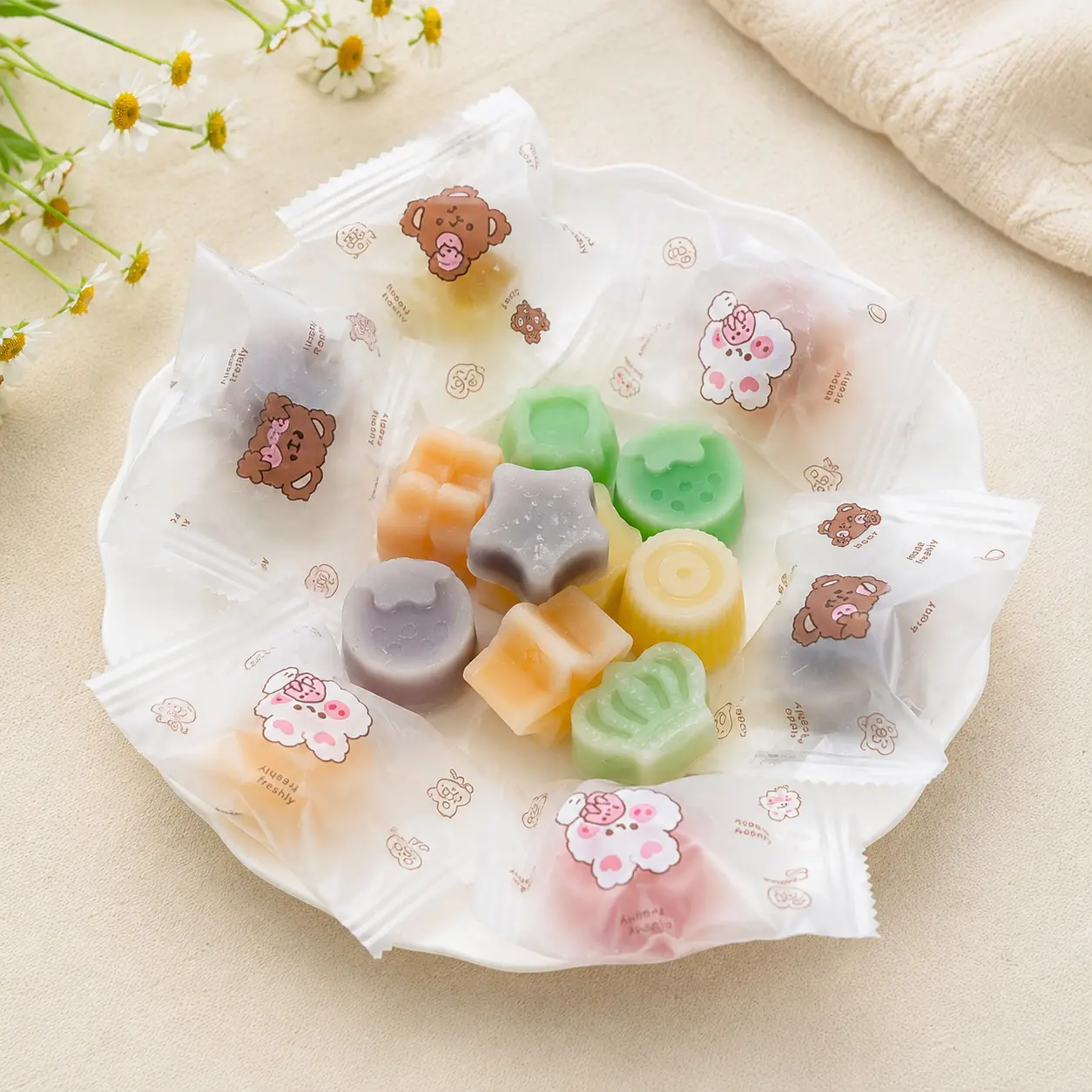 Nostalgic Wax Bottle Candy, 3.5 oz Box, Fruit Syrup Filled Chewy Candy, Classic Childhood Mini Drink Candy, Sweet Juice Burst Flavor Snack Gift for Parties