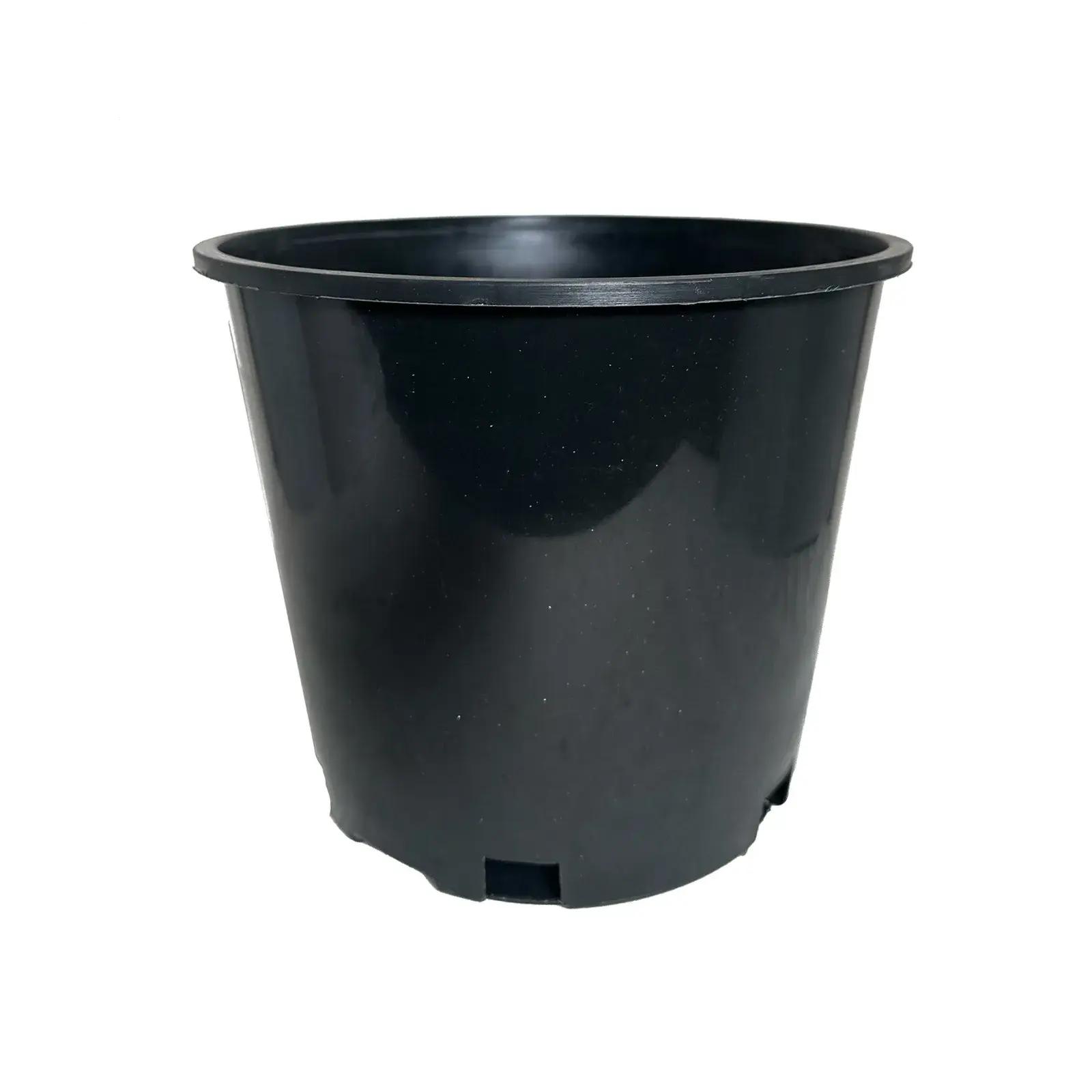 3 Gallon Nursery Pots (Multi-Pack) - Green Oasis- Professional Heavy Duty Injection Molded Plastic Plant Pots with Drainage Holes – 11 Inch Round Flower Pots for Shrubs, Perennials & Tropicals – Stackable