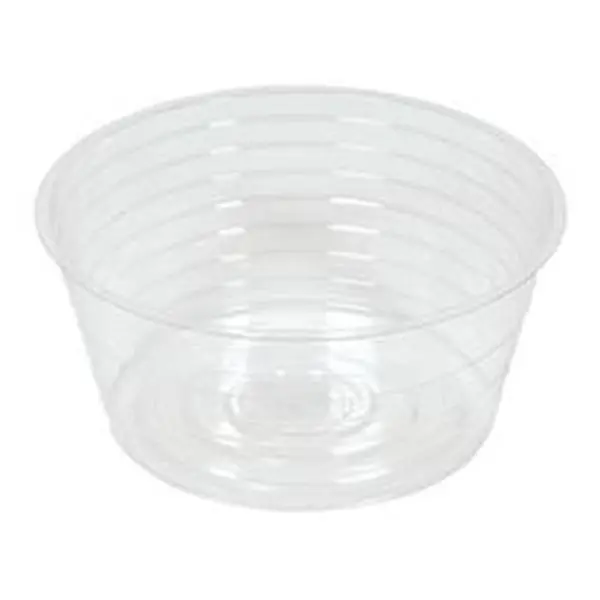 Midwest Air Technologies 7506603 8 in. Gardener Blue Ribbon Clear Plastic Plant Liner