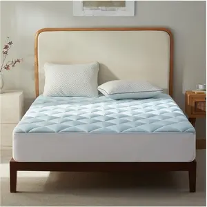 Cooling Memory  Mattress Topper  Size,Gel-Infused Cooling  for  ,Breathable Ventilated Design, Fits Mattresses 8-20" Deep, Medium Plush, Cooling for Hot Sleepers